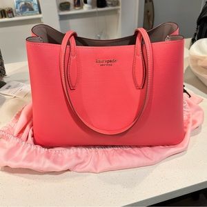 Kate Spade Peach Melba All Day Large Tote